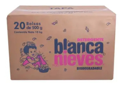 Detergente En Polvo Blanca Nieves