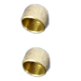 2 Tampão De Metal 22mm Para Tubos De Cobre 