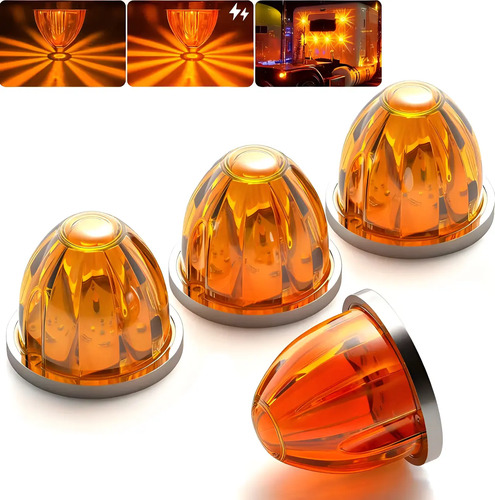 4pz Foco Led Direccional Tipo Watermelon Luz Estrella Plafon