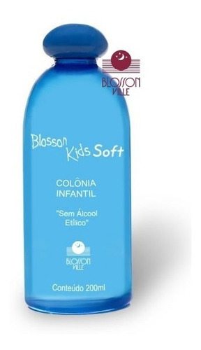 Colonia Infantil Blosson Kids Suave Soft Sem Álcool 200ml