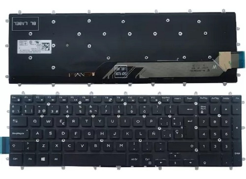 Teclado Dell Inspiron G3-3579 3779 3583 G5 5587 G7 Retroilum