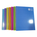 Cuaderno Universitario 100 Hojas Tapa Dura 7mm Colores