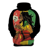 Blusa De Frio Moletom Bob Marley Reggae Música Jamaica Hd 1