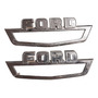 Antiguo Emblema De Pickup Ford Bronce Niquelado - Unica !!!! Chevrolet Pick-Up