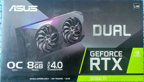 Tarjeta De Video Geforce Rtx 3060ti Oc Edition 8gb Pcie 4.0