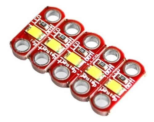 Kit Leds Smd Blanco Con Modulo Adaptador Arduino 3-5v 40ma