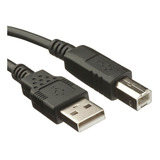 Cable Usb 3 Metros Para Impresoras Hp Epson Canon Brother 