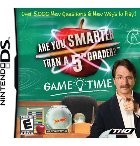 Jogo Are You Samrter Than A 5 Grader Nintendo Ds Thq