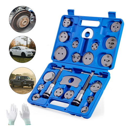 22 Kit Opresor De Piston Caliper,opresor Para Piston Frenos