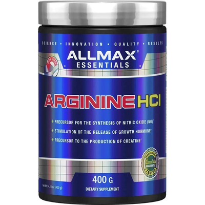 Allmax L-arginina 400 Gramos Arginine Hci Arginina Sabor Sin sabor | Envío gratis