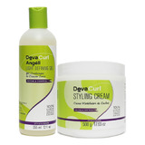 Kit Deva Curl Finalizadores Angell 355ml E Styling Cream 500