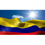 6 Metros De Tela Para Bandera Satinado Colombia 1.50ancho