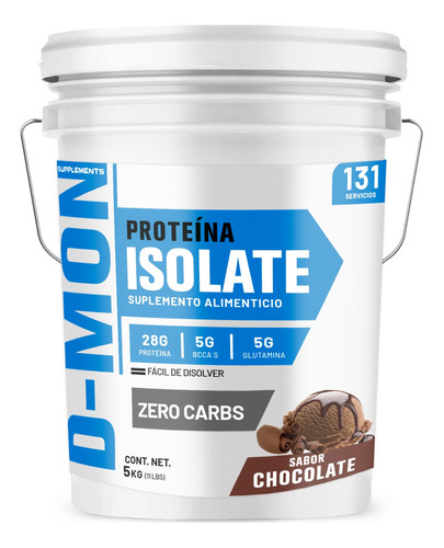 Proteína Whey Hs Hidrolizada Isolate D-mon 5 Kg Sabores