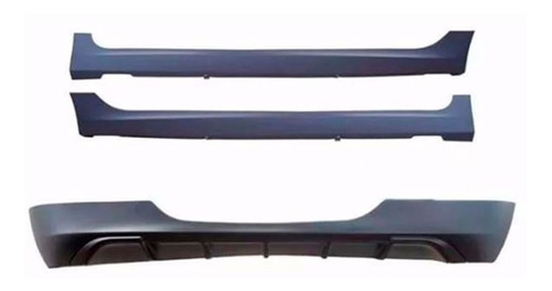 Kit Deportivo Spoiler Trasero + Zocalos Renault Clio 2 Orig.