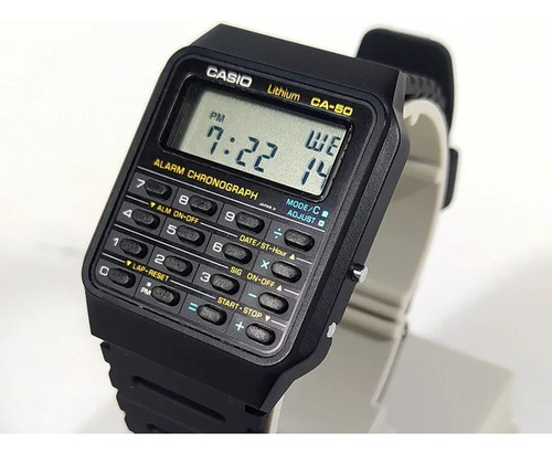 Reloj Calculadora Casio Ca 50 Volver Al Futuro De Coleccion 