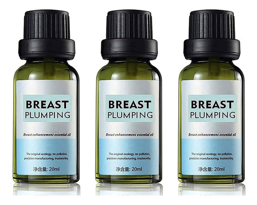 Aceite Esencial Breast Bust Up, Paquete De 3