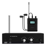 Retorno In Ear Palco Monitor Sem Fio Uhf Wireless Anleon S2 