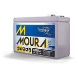 Bateria Moura Nobreak Alarmes Cerca Elétrica 12v 7ah