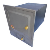 Forno Fogão Lenha Chapa Galvanizada C/ Cinzeiro Nº2 50x30x25