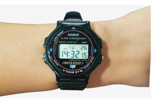 Reloj Pulsera Casio W-78 Año 1987 Vintage