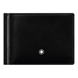 Montblanc Cartera Meisterstuck Negra Con 6 Cc 100% Original