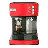 Cafetera Automática De Espresso Roja Oster® Primalatte