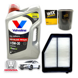 Kit Service Aceite 5w30 + Filtros Honda Civic 1.8 2012 A 17