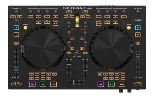 Controlador Dj Behringer Cmd Studio 4a Negro De 4 Canales 100v/240v