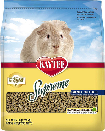 Alimento Premium Kaytee Supreme Cuyo Diet Pellets 2.26 Kg