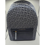 Mochila Tommy Hilfiger Backpack Azul Marino Ajustable Original