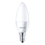 Kit 7 Lampada Led Vela 3,5w = 40w E14 E27 350lm Philips