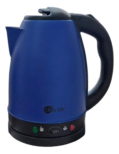 Pava Electrica Jarra Metalica De 1.8 Lts Corte Mate Cafe