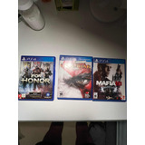 Pack 3 Juegos Ps4. For Honor Mafia 3 God Of War Remastered