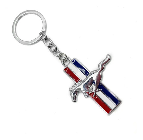 Llavero Mustang Gt Caballo Keychain Rayas