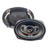 Bocinas Dub 6x9 300w 4 Vias Para Carros, Pickups & Suv Negro