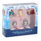 5 Figuras Sailor Moon. Christmas Special. 6 Cm. Pretty. G.  