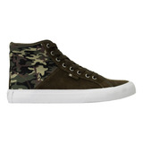 Zapatillas Dc Shoes Modelo Manual Hi Verde Camo Exclusiva