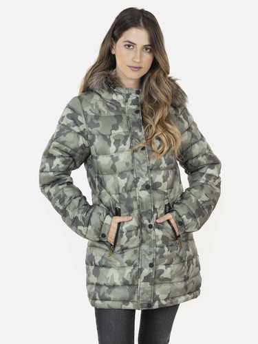 Parka Long Army Eskimo Femenino Multicolor Rip Curl