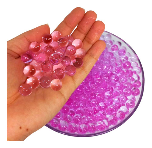 6000 Bolinhas De Gel Cresce Absorvem Água Orbs Rosas Vaso