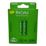 Pilas Recargables Aaa Gp 950mah  X 2 Uds Bateria Recyko