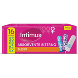 Absorvente Interno Super 16 Unidades Intimus