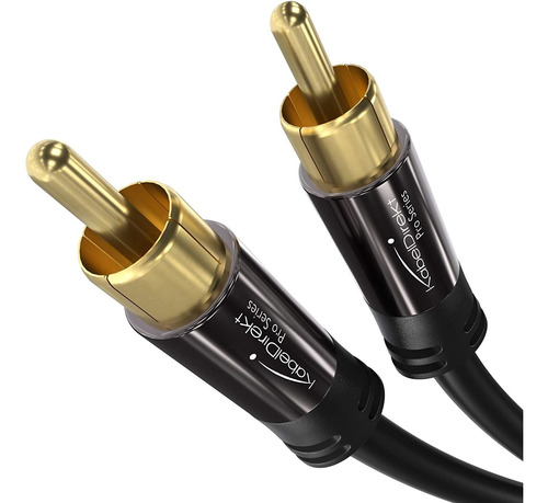 Cable Rca Subwoofer Kabeldirekt De 6 Pies Audio / Video