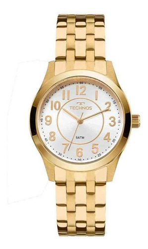 Relógio Technos Boutique Dourado Feminino  2035mjds/4k