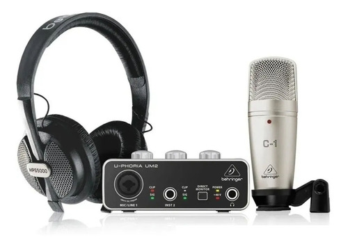 Kit De Grabacion Behringer U-phoria Studio Oferta!!