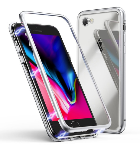 Funda Para iPhone 11 Pro Bumper Metal Cristal