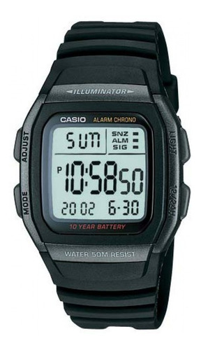 Reloj Casio Digital W-96h Crono - Alarma Impacto Online