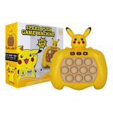 Juguete Pop It Quick Push Electrónico Pokemon Pikachu Juego