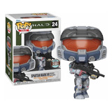 Funko Pop Halo Spartan Mark Vii W/ Br75 Speciality Exclusive