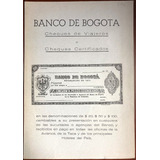 Banco De Bogotá Antiguo Aviso Publicitario De 1946