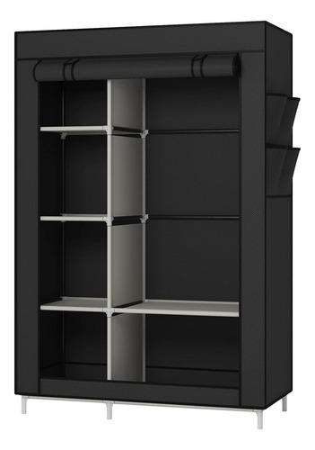 Closet Organizador Desarmable De 6 Estantes Con Cremallera